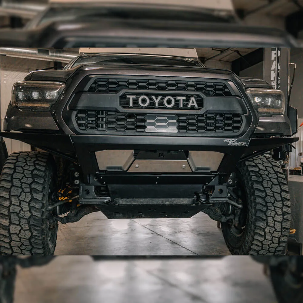 2016-2023 Toyota Tacoma Rock Runner Front Skid Plate w/Cross Member Delete