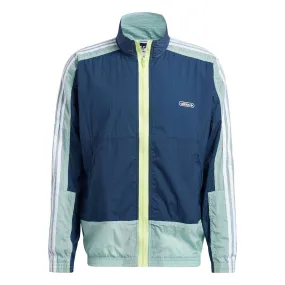 adidas Originals Lightweight Track Top - Crew Navy / Hazy Green