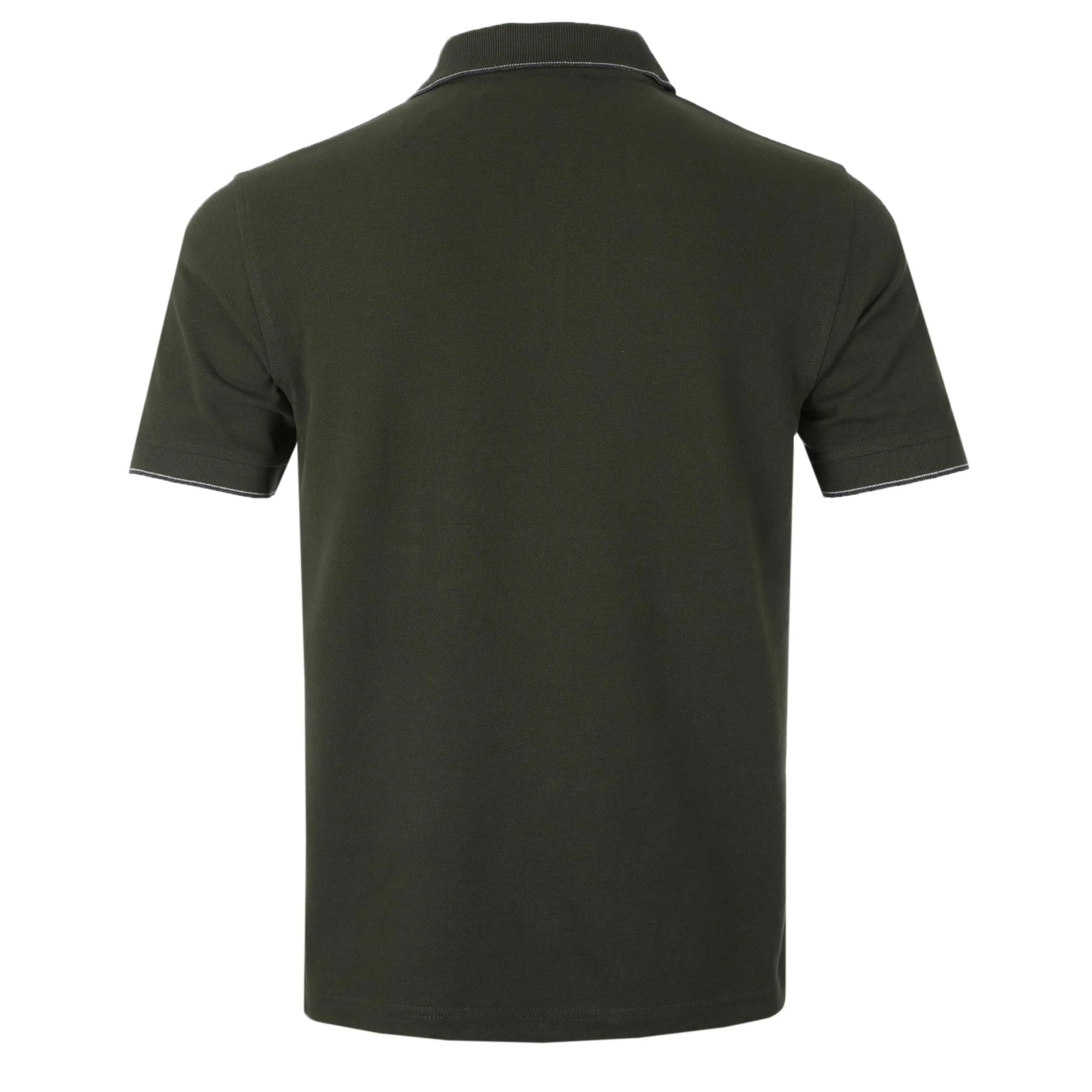 Belstaff Double Tipped Polo Shirt in Tile Green
