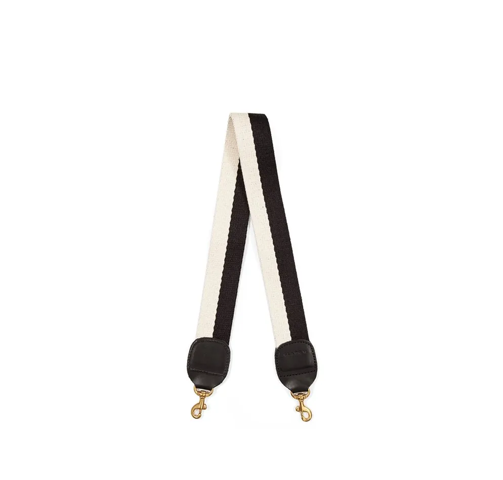 Black and White Shoulder Strap