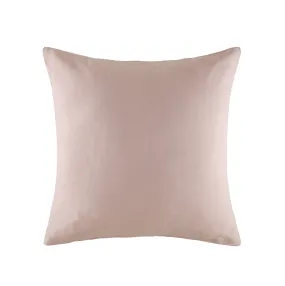 Blush French Linen KAS European Pillow Case