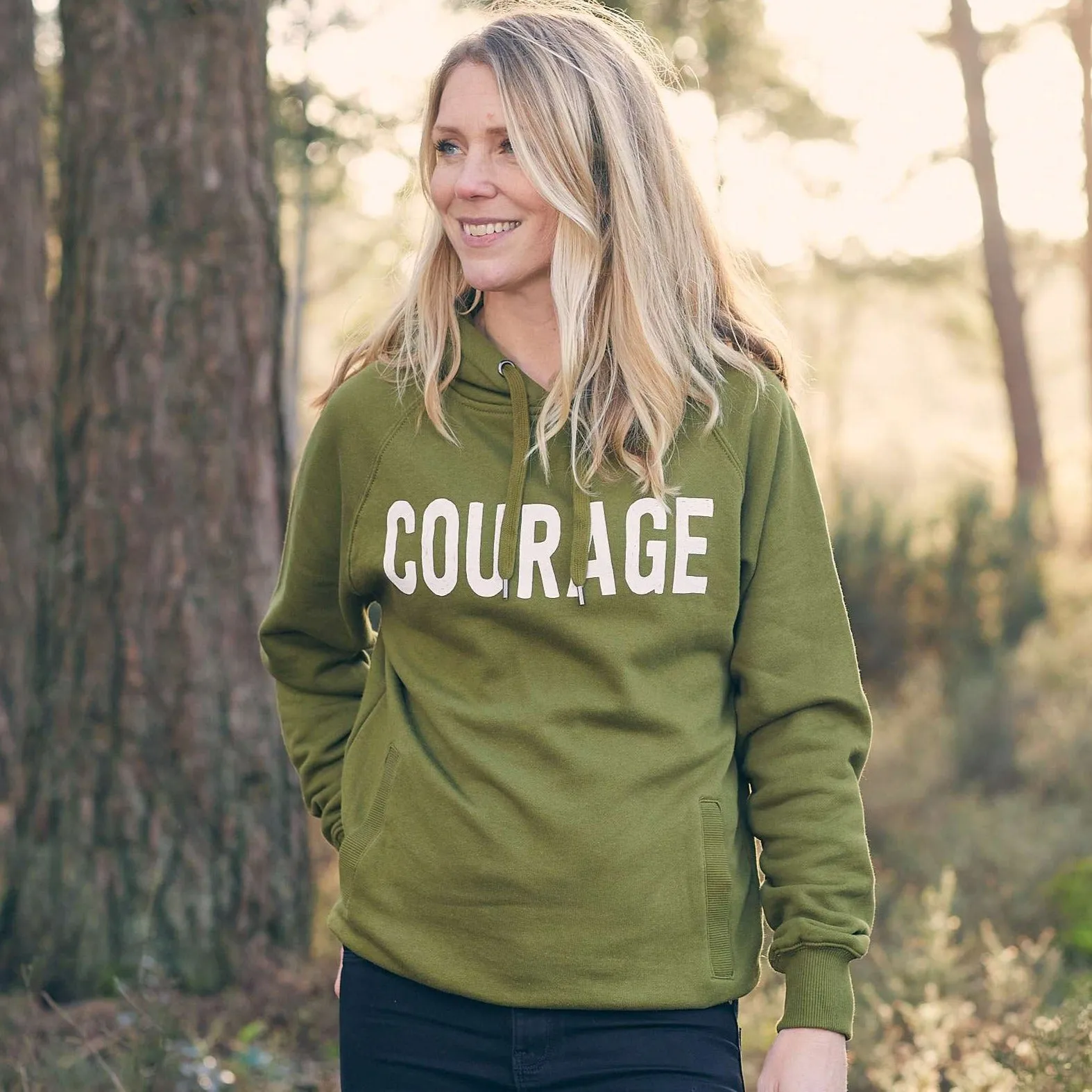Courage Adult Hoodie