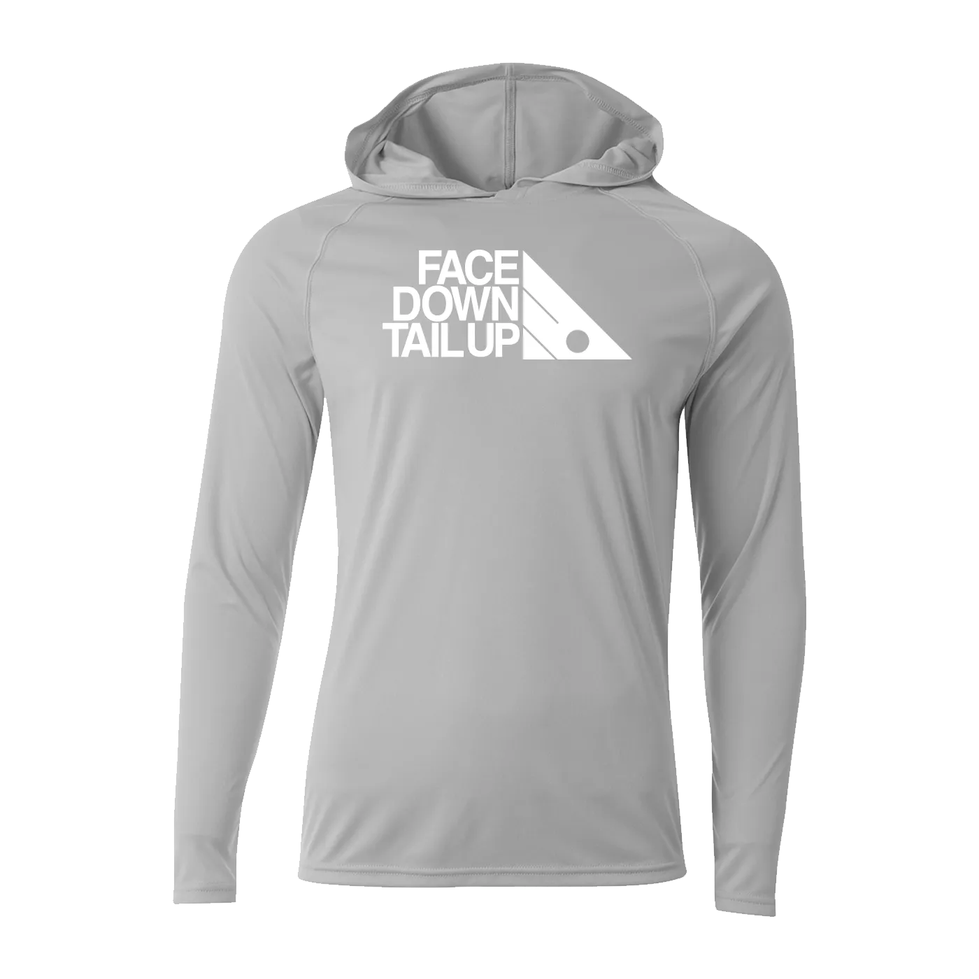 #FACEDOWNTAILUP Performance Long Sleeve Hoodie