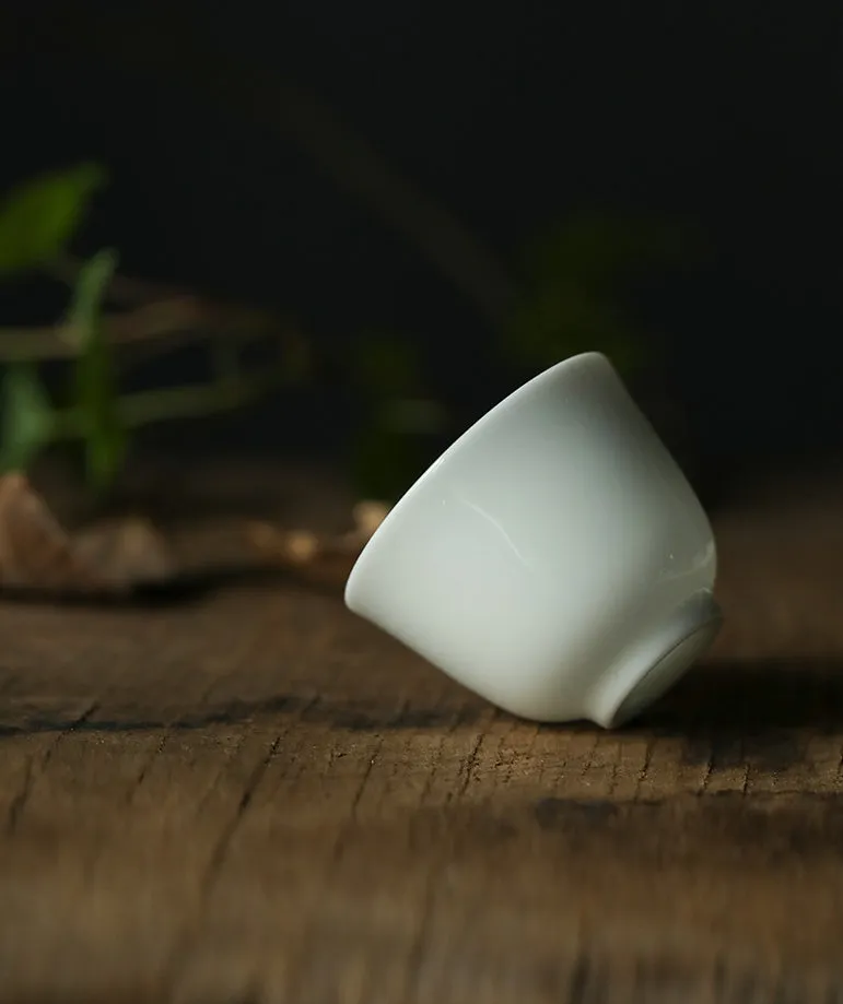Gohobi Classic Jade White Tea Cups