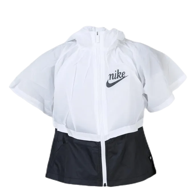 Icon Jacket Junior White/Black
