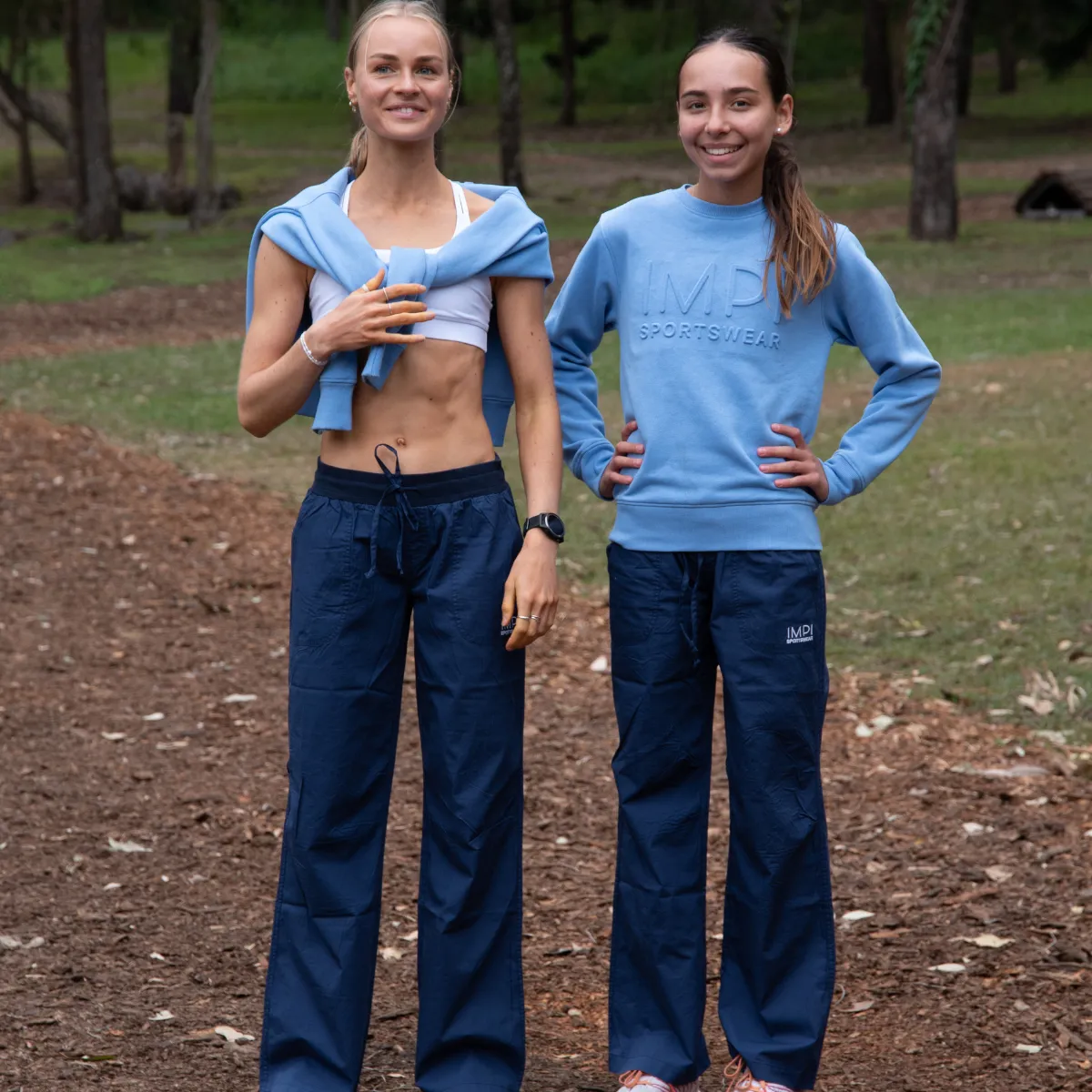 IMPI Embossed CrewFleece - Cornflower