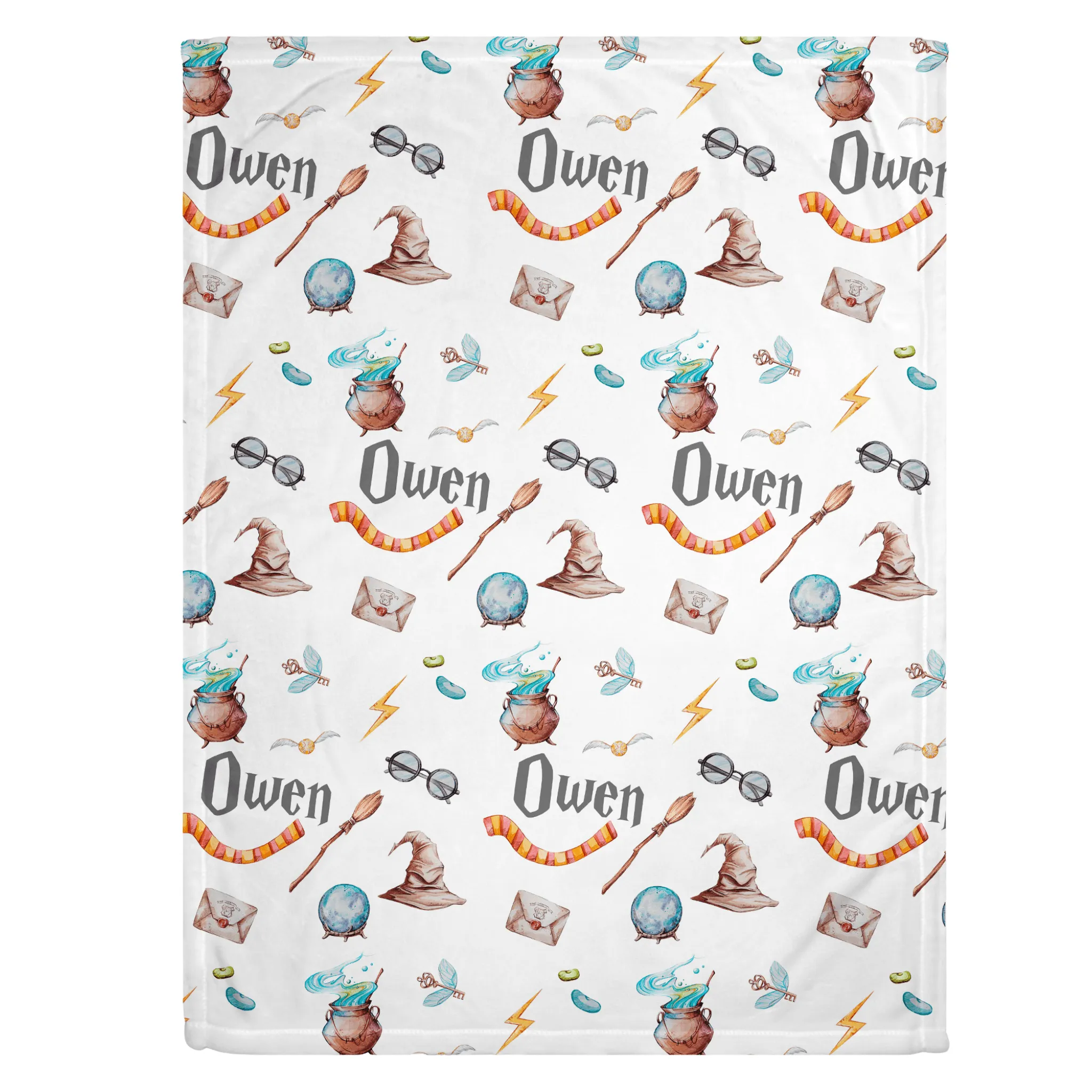 Inspired by Magic Personalized Minky Blanket (Luxe Minky)