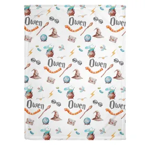 Inspired by Magic Personalized Minky Blanket (Luxe Minky)