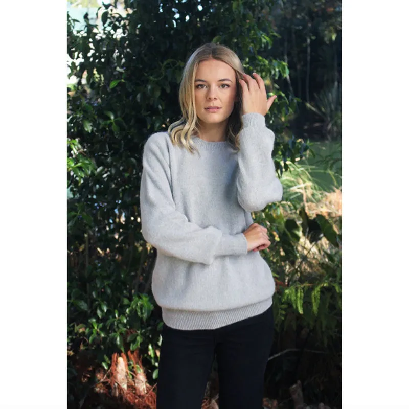 Lothlorian - Alpaca Plain Crew Neck Jumper ALP071