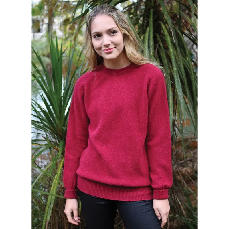 Lothlorian - Alpaca Plain Crew Neck Jumper ALP071
