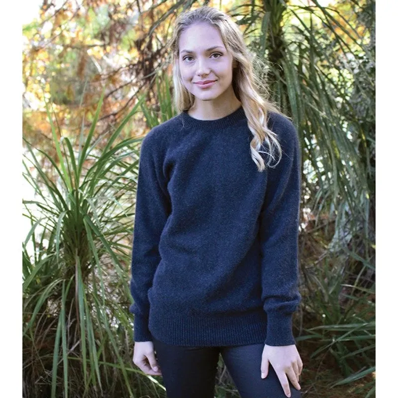 Lothlorian - Alpaca Plain Crew Neck Jumper ALP071