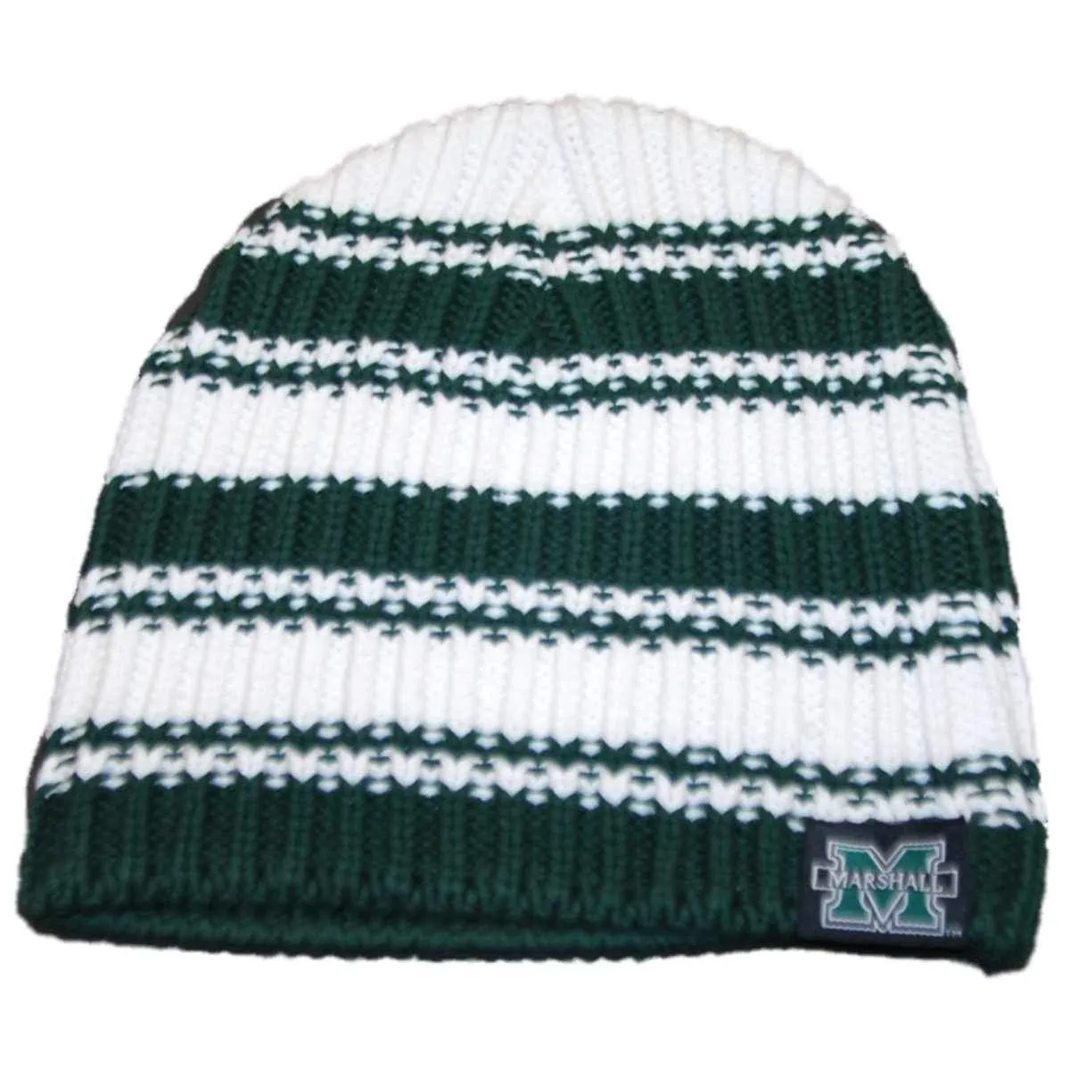 Marshall Thundering Herd Beanie Cap The Game White Green One Size
