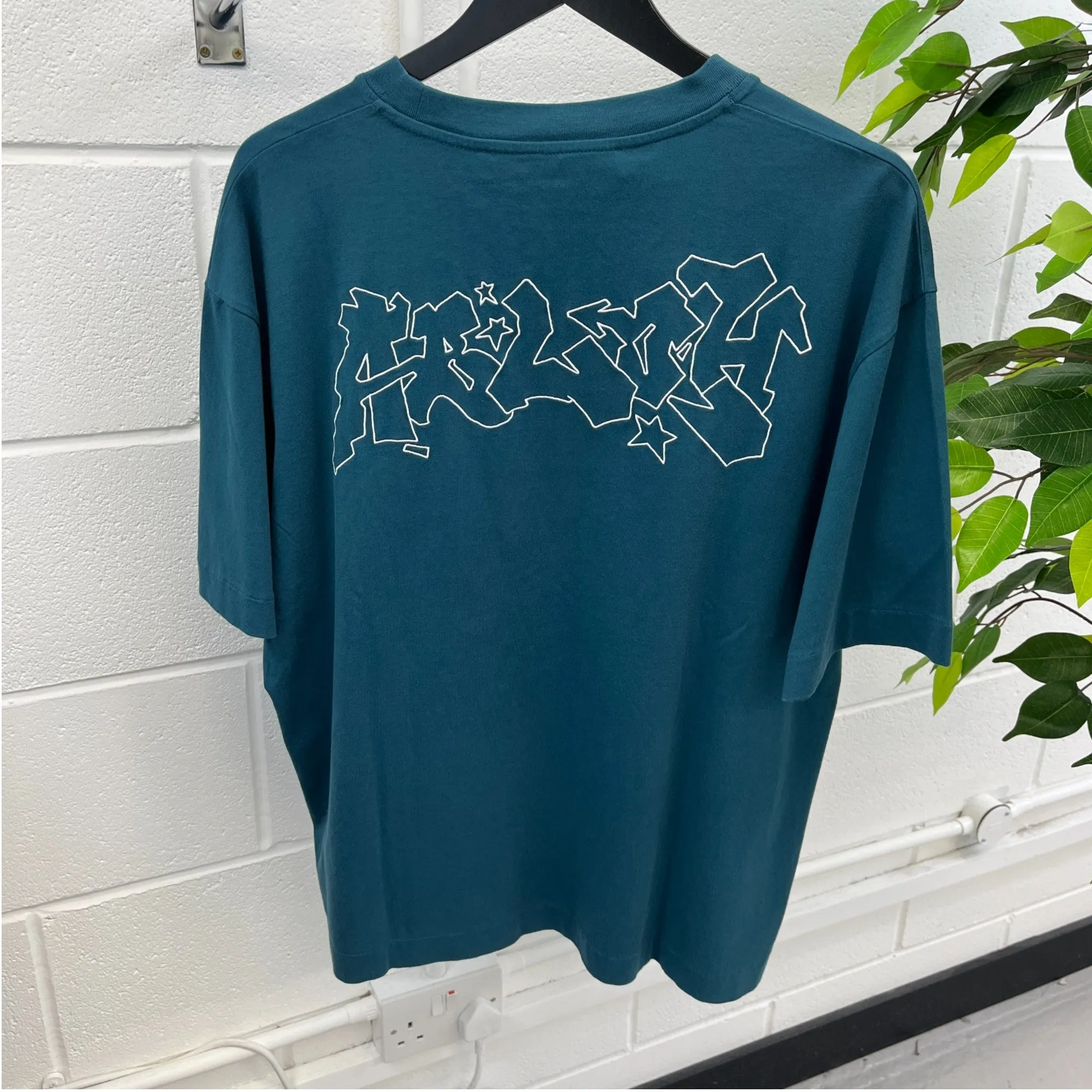 Men's Abloh T-Shirt Green Size M