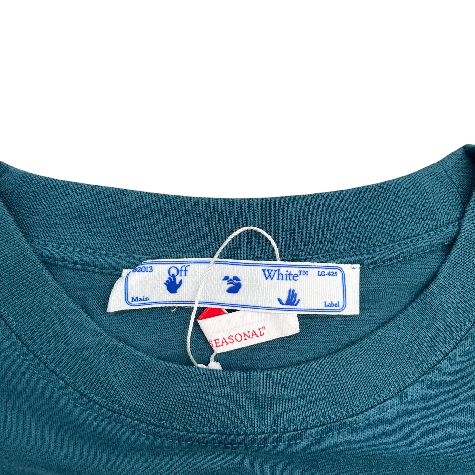 Men's Abloh T-Shirt Green Size M