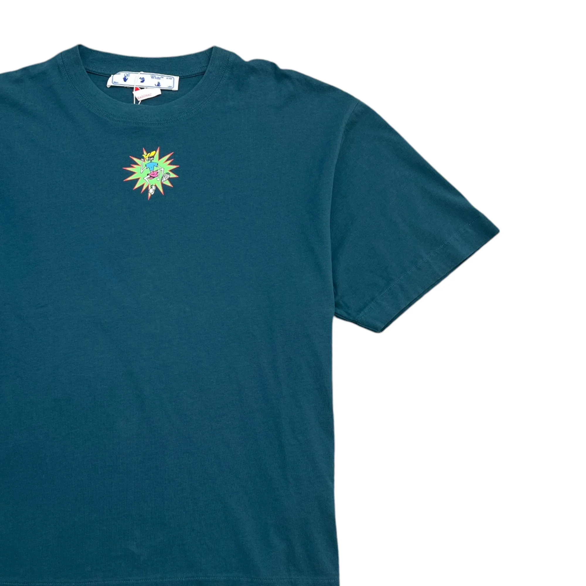 Men's Abloh T-Shirt Green Size M