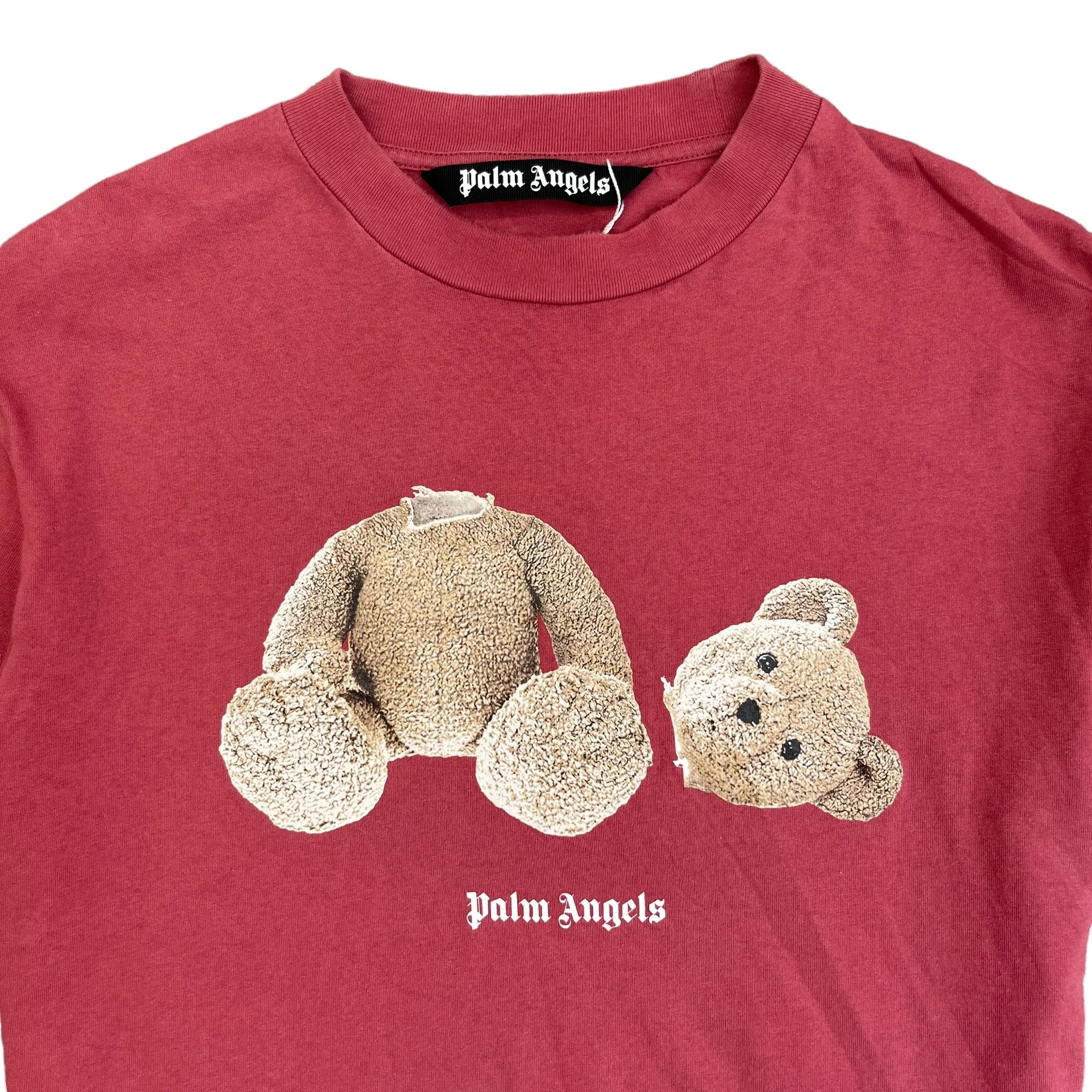 Men's Kill The Bear T-Shirt Red Size M