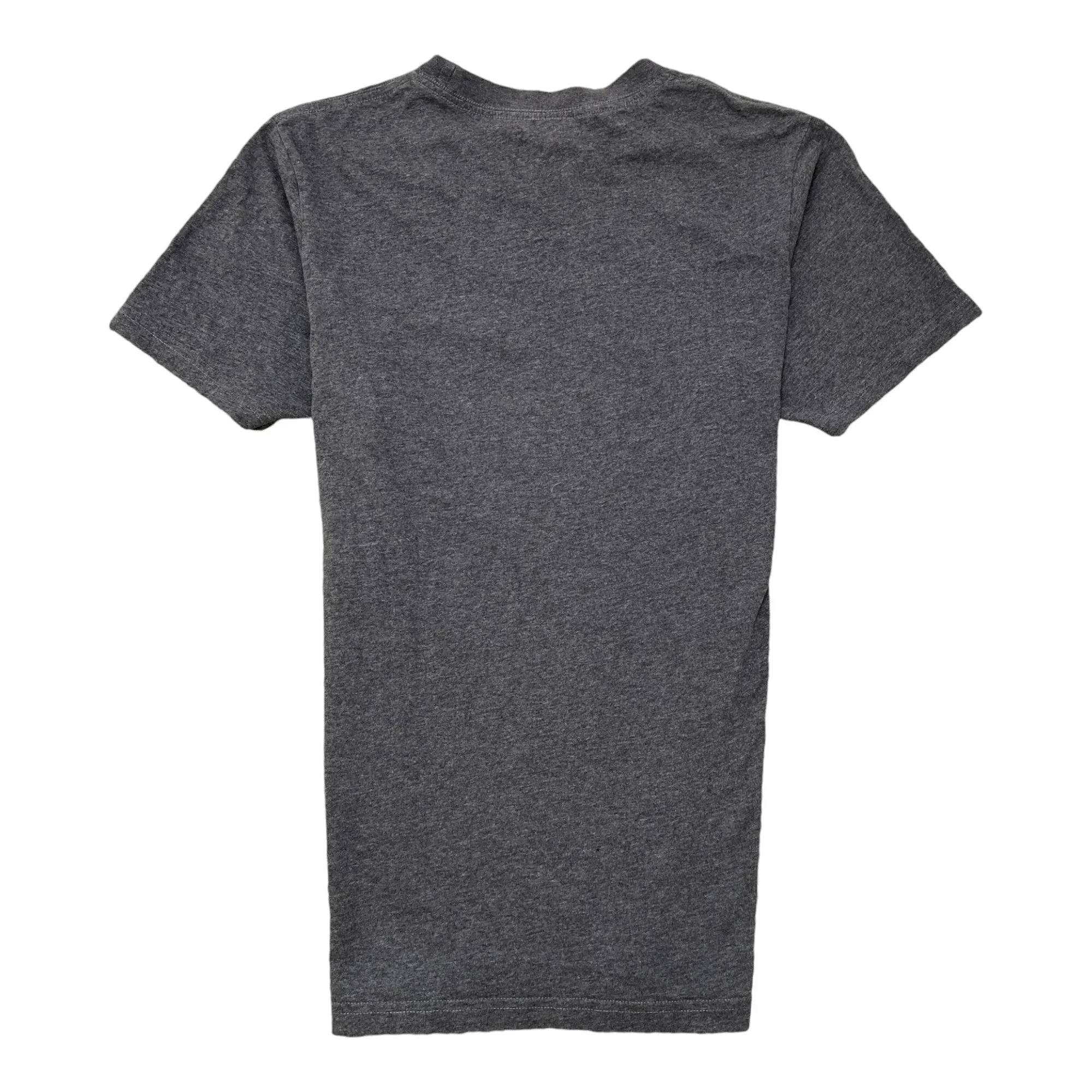 Men's Logo Print T-Shirt Grey Size S