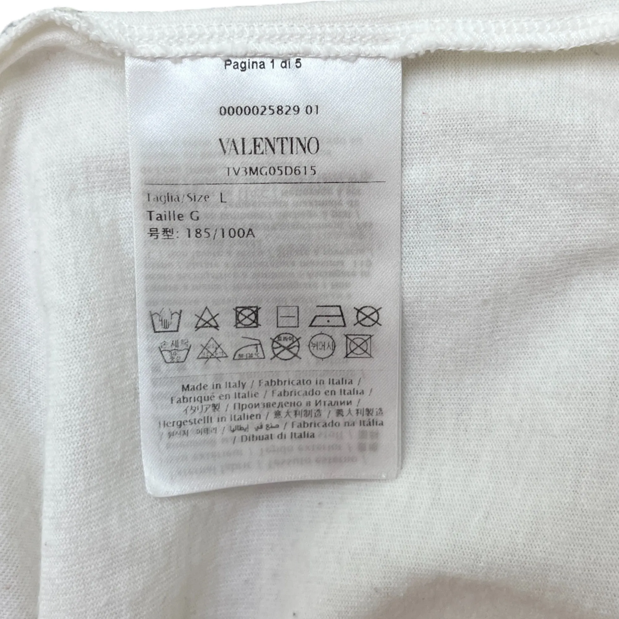 Men's Spaceland Astronaut T-Shirt White Size L