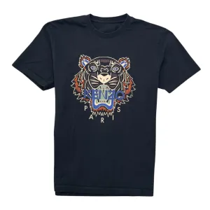 Men's Tiger Logo T-Shirt Black Size M