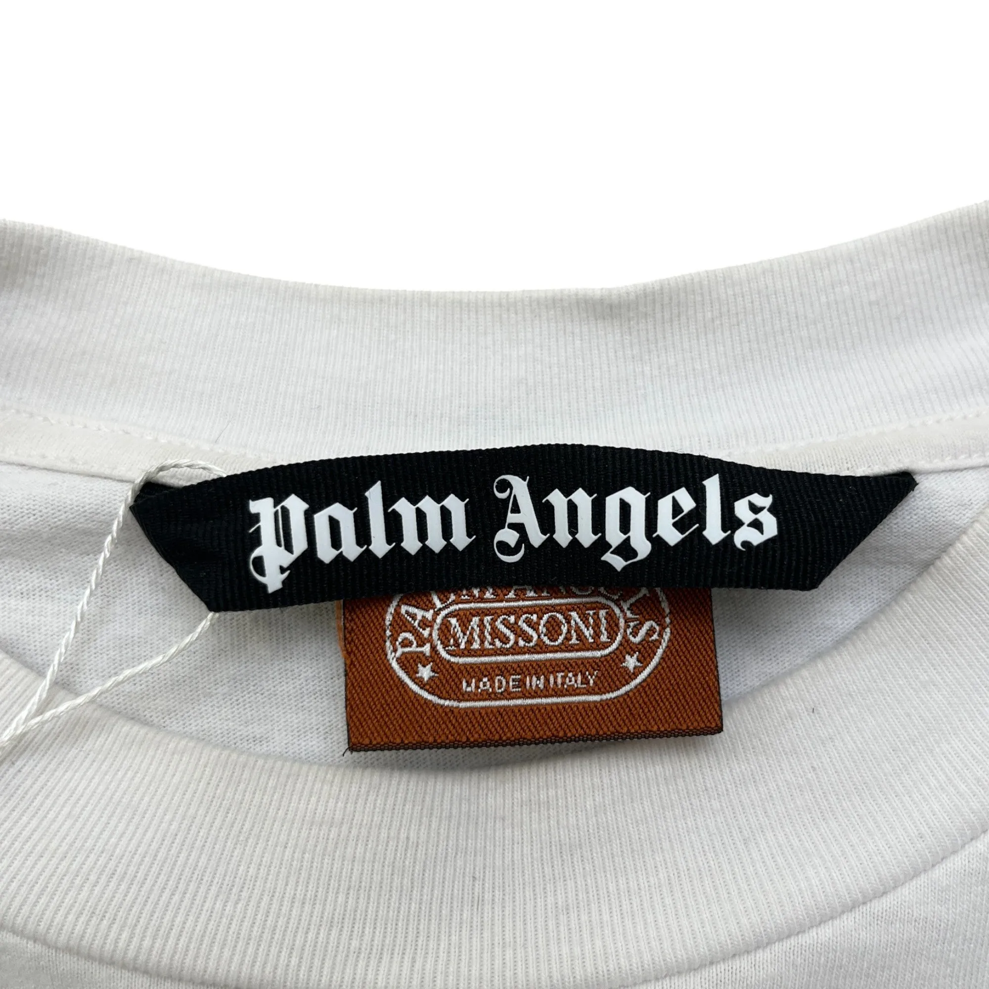 Men's X Missoni Logo T-Shirt White Size S