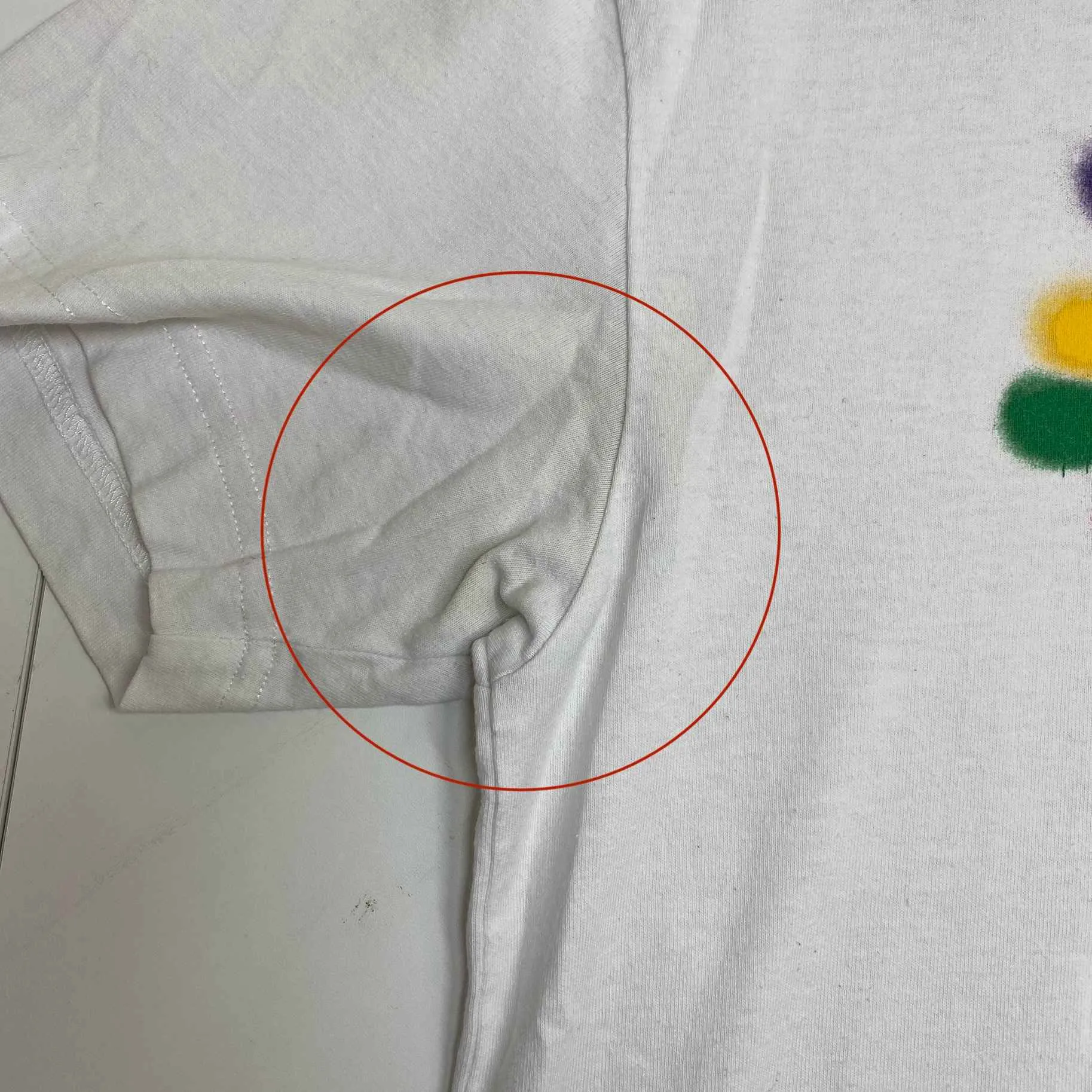 Men's X Missoni Logo T-Shirt White Size S