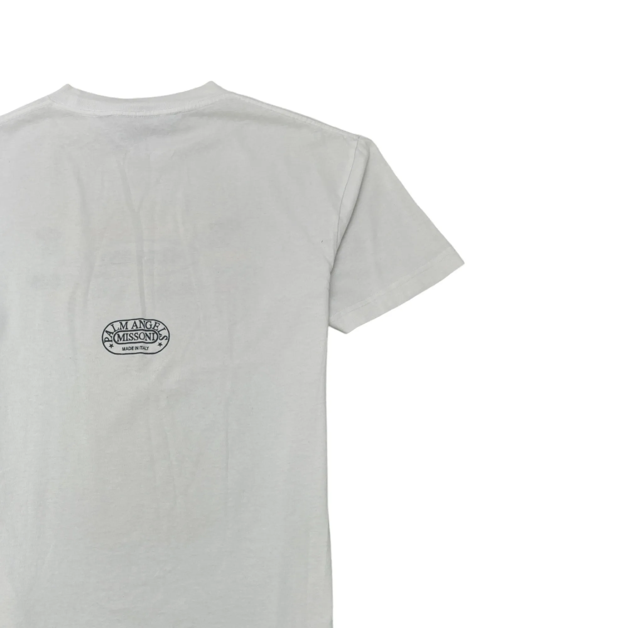Men's X Missoni Logo T-Shirt White Size S