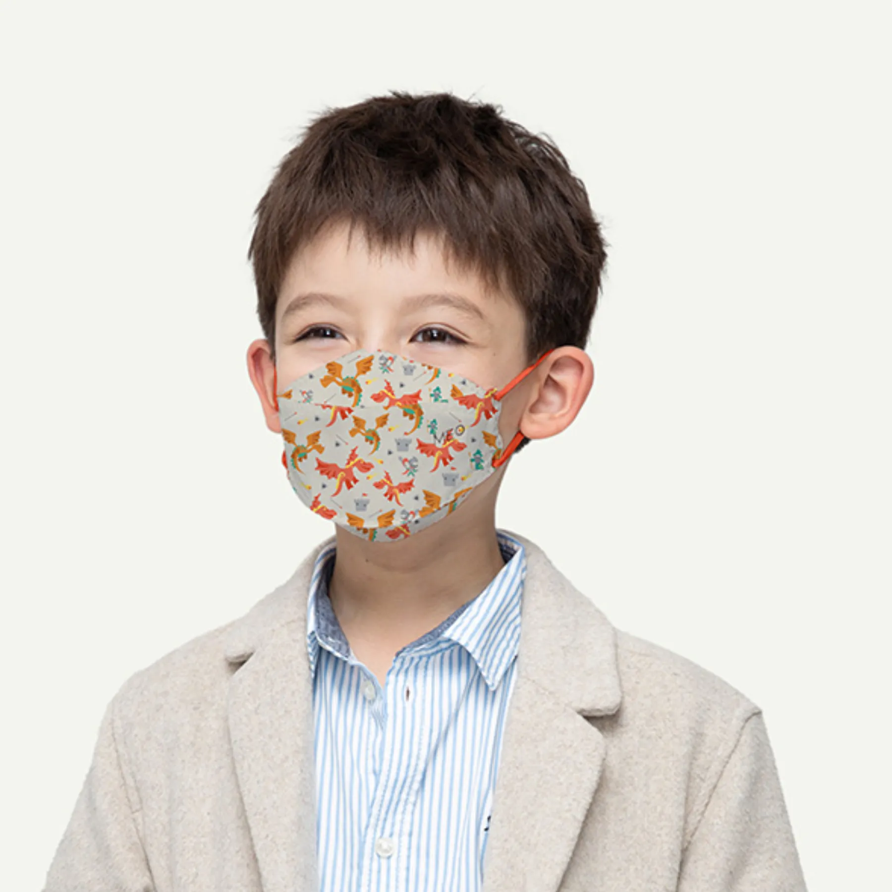 Meo Guard Kids Flat-fold Disposable Respirator (10pcs/pack)
