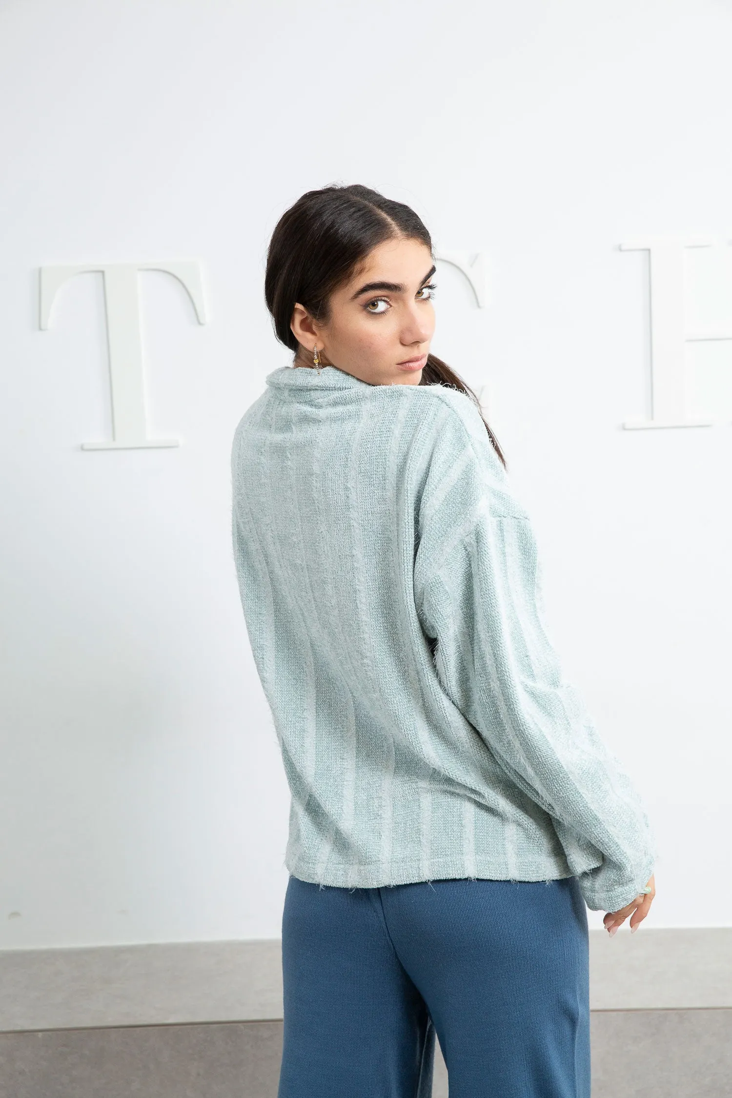Mint Jumper - Zola