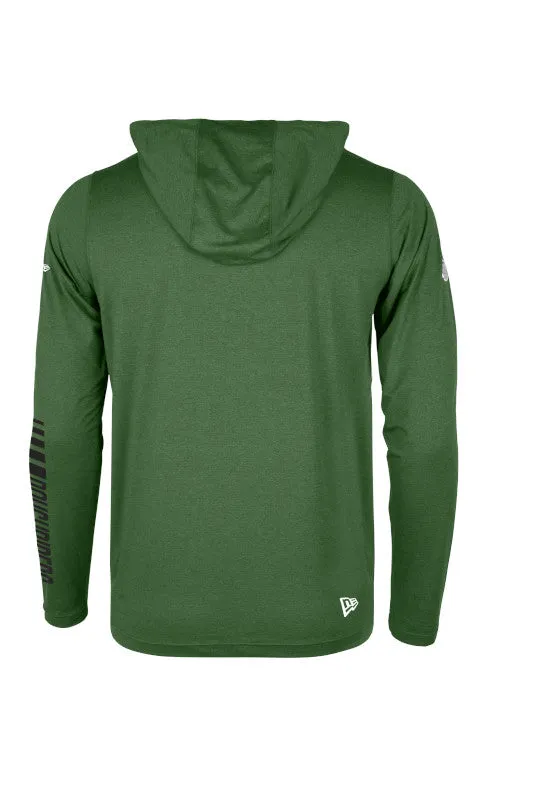 New Era Men's CFL Saskatchewan Roughriders Corral L/W Hoodie Green