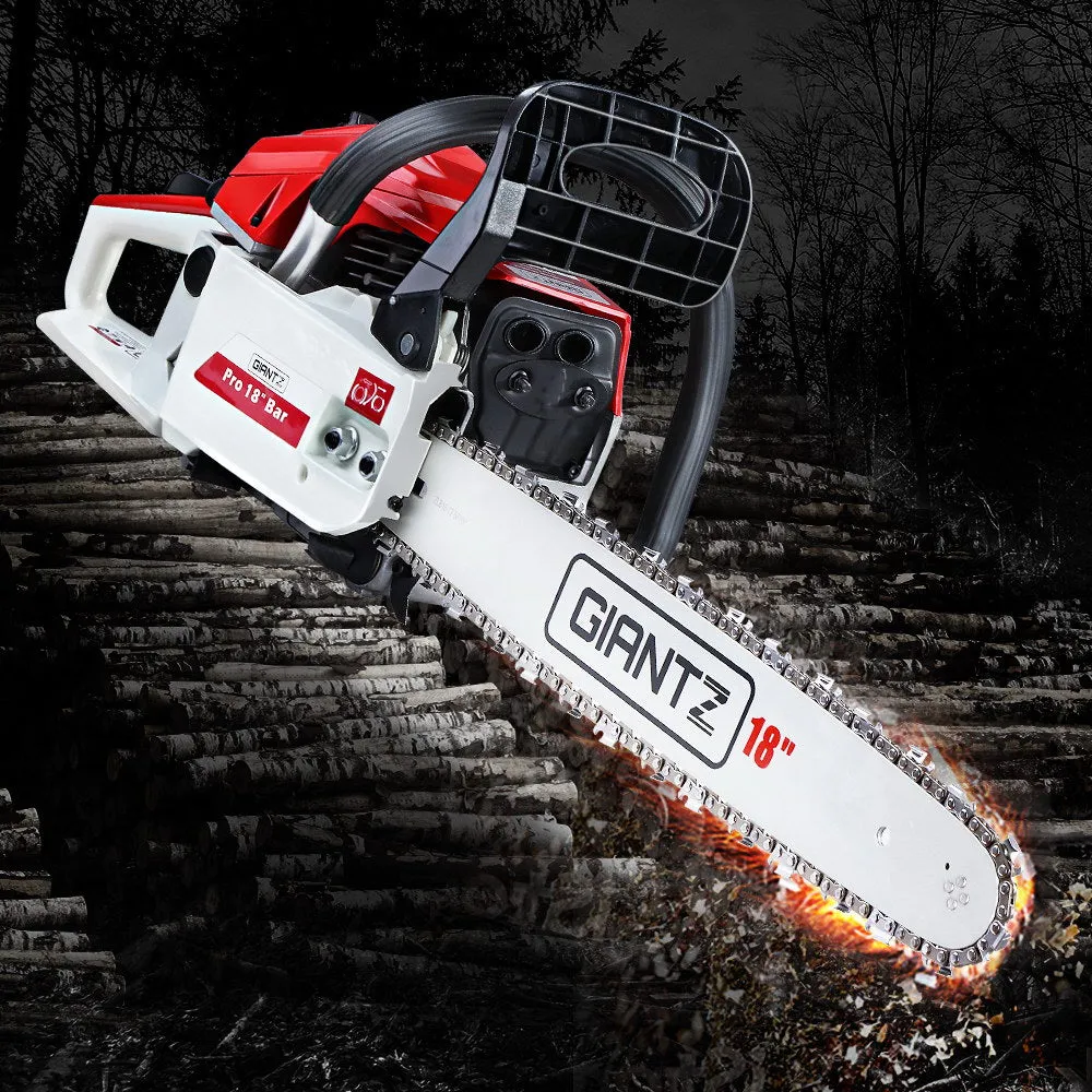 NNEDSZ 45CC Chainsaw Chain Saw Bar E-Start Pruning