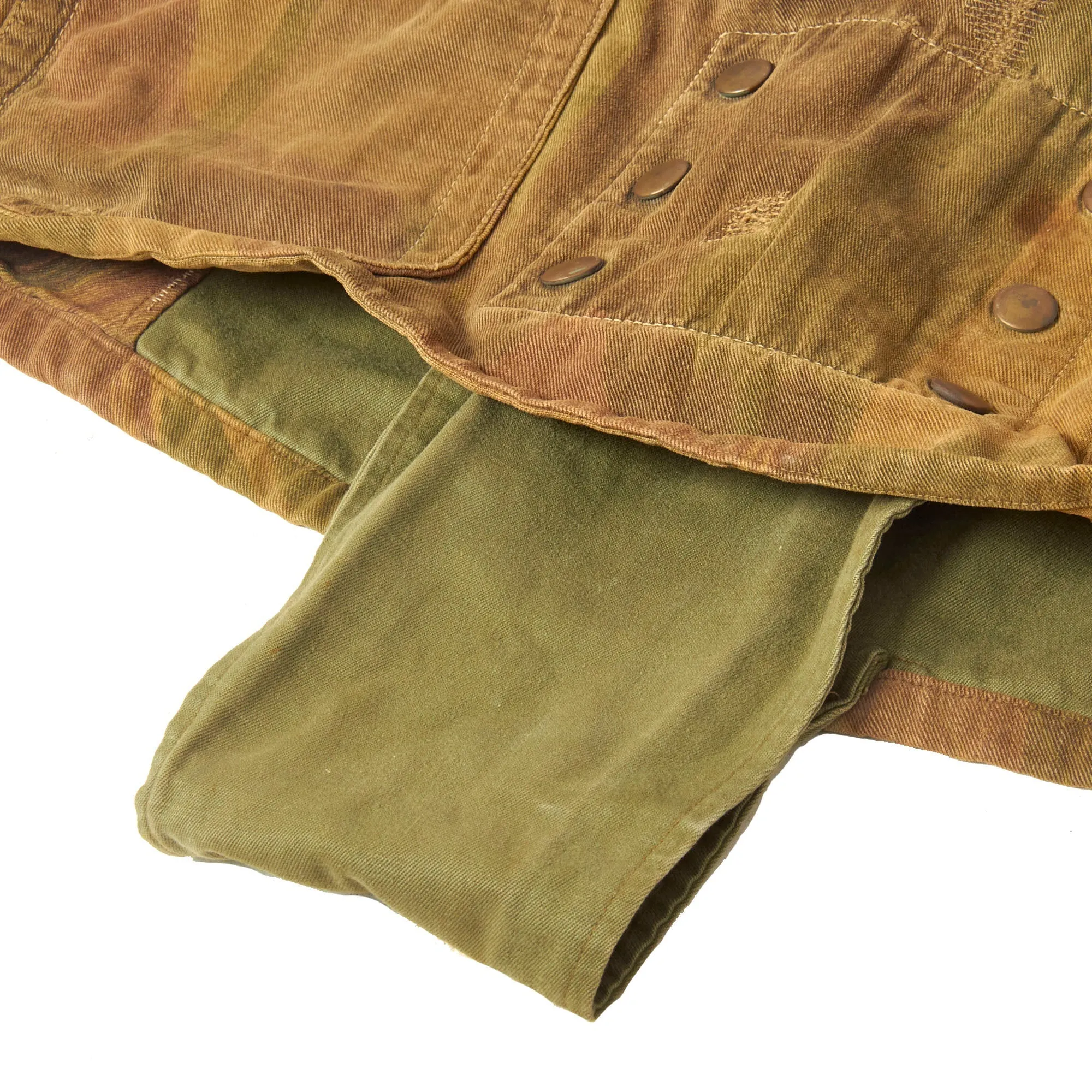 Original British WWII Parachute Regiment 1st Pattern Denison Smock with Handpainted British Jump Wings- Dated 1944