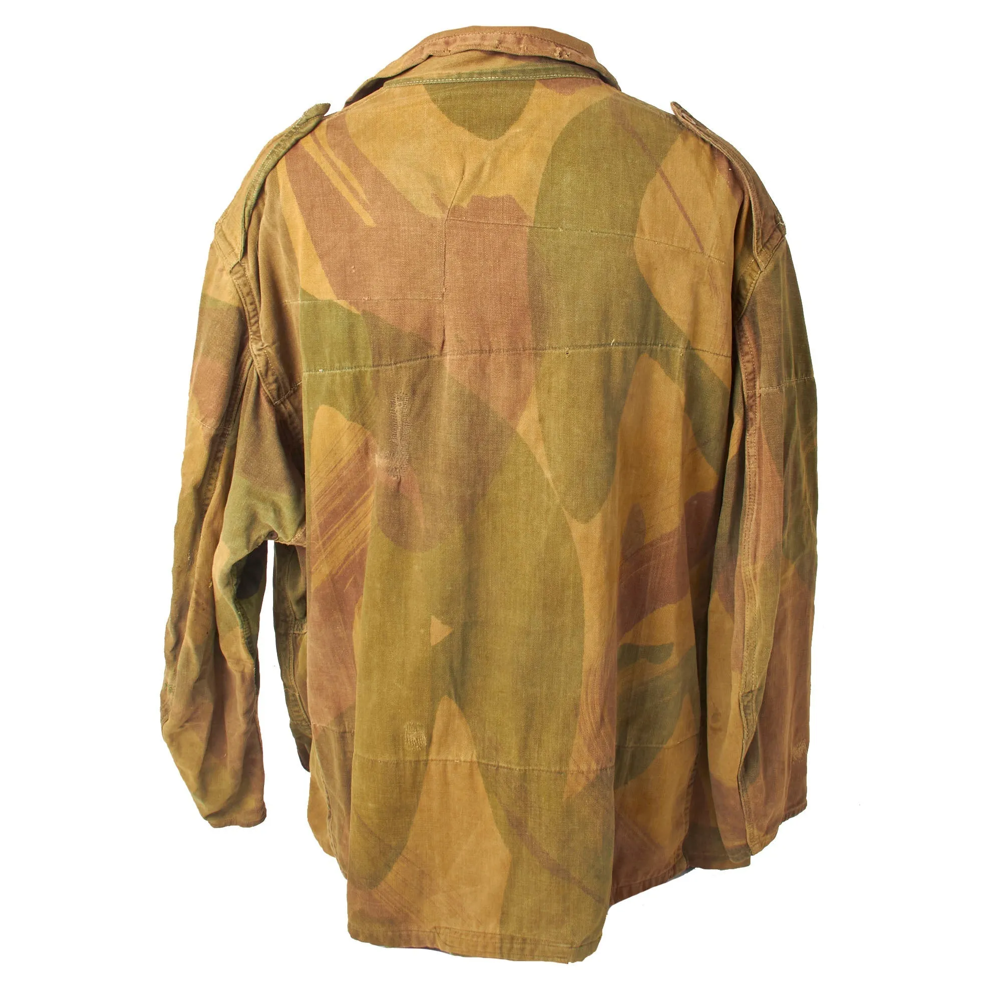 Original British WWII Parachute Regiment 1st Pattern Denison Smock with Handpainted British Jump Wings- Dated 1944