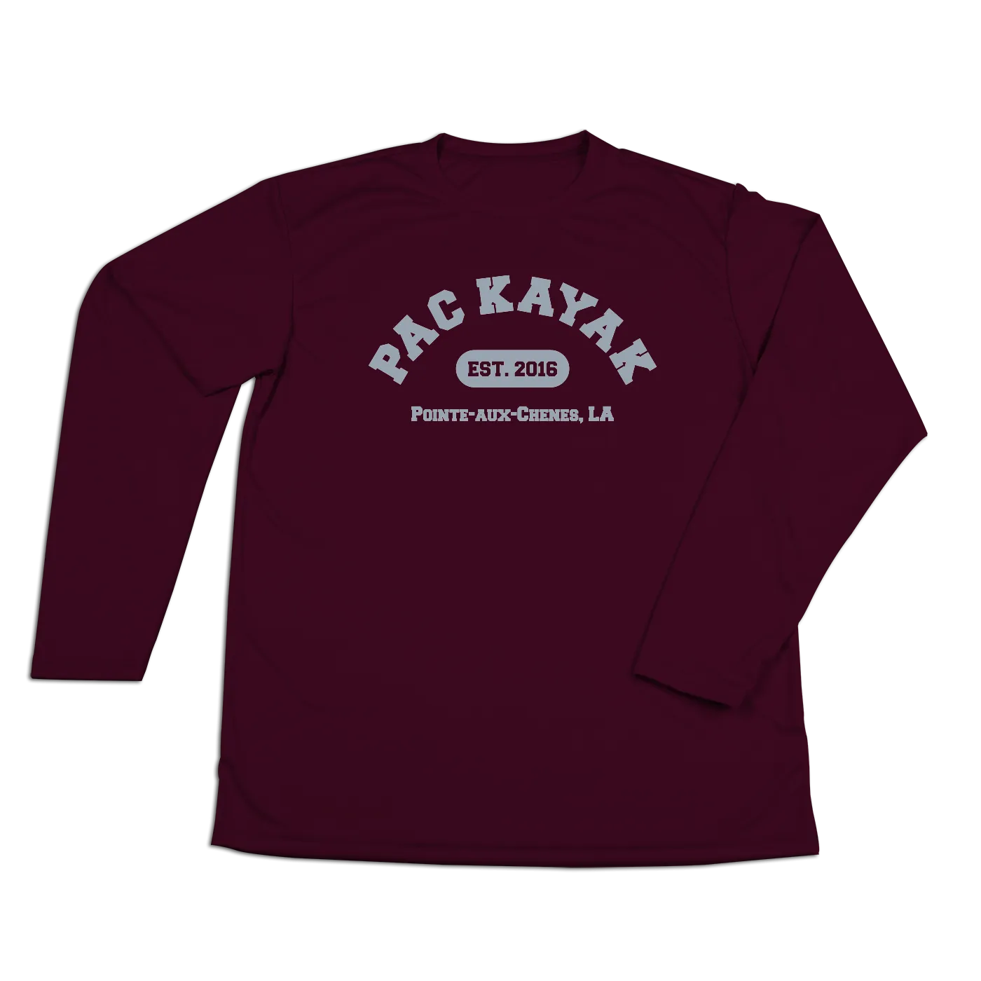 #PACKAYAK Performance Long Sleeve Shirt - Gray Print