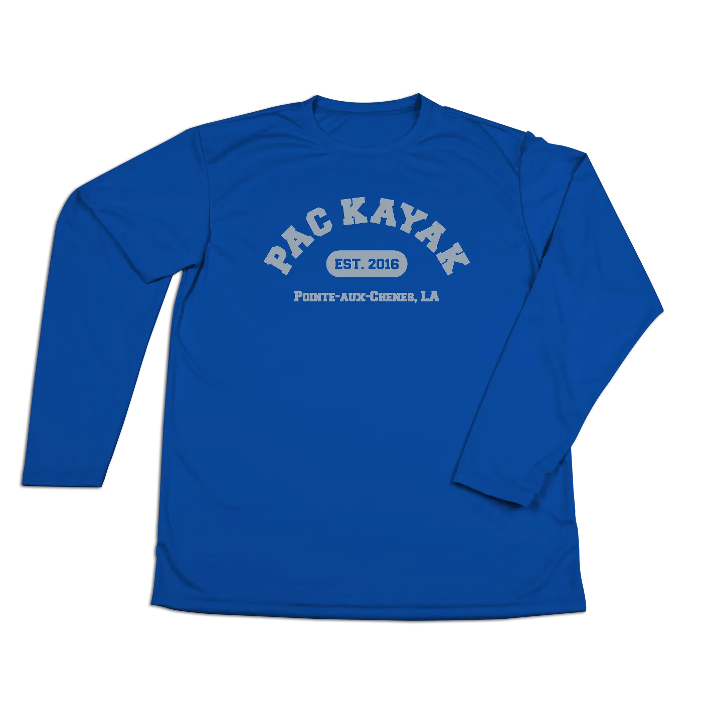 #PACKAYAK Performance Long Sleeve Shirt - Gray Print