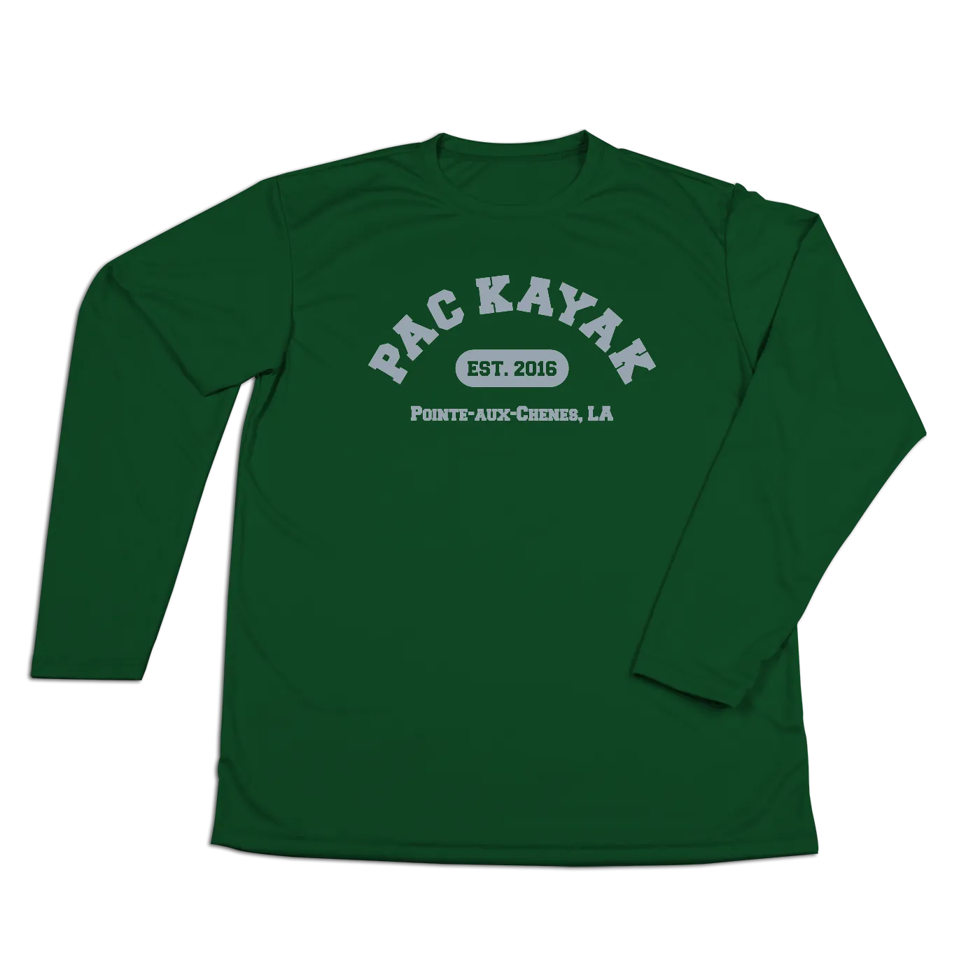 #PACKAYAK Performance Long Sleeve Shirt - Gray Print