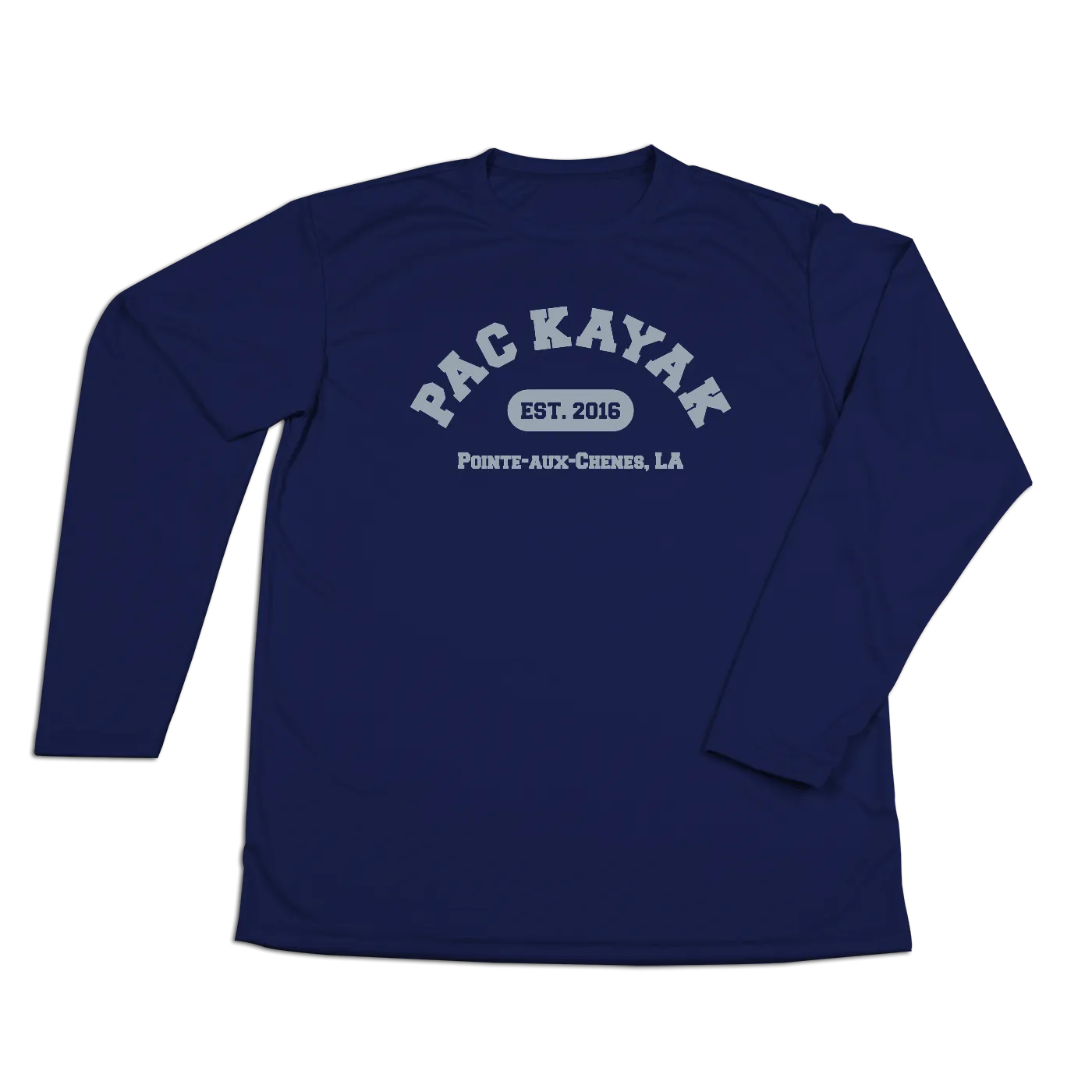 #PACKAYAK Performance Long Sleeve Shirt - Gray Print