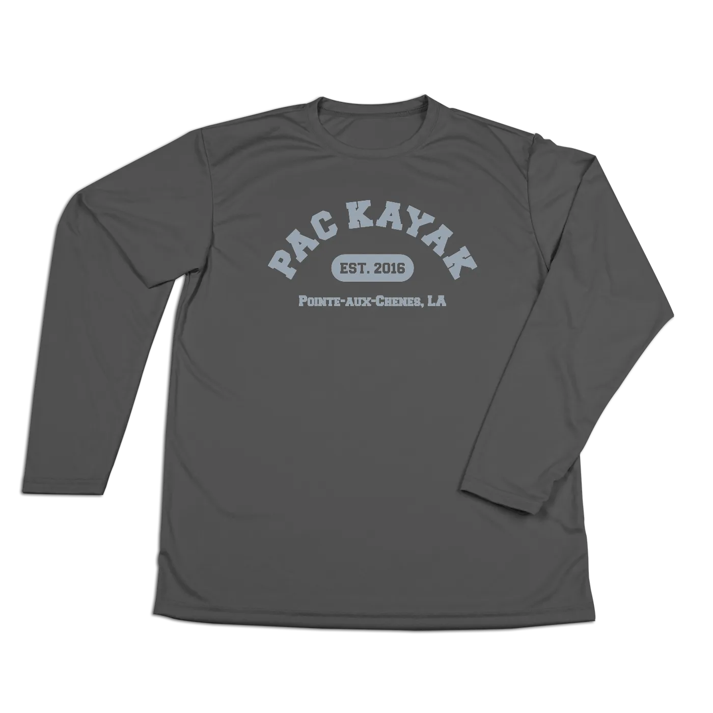 #PACKAYAK Performance Long Sleeve Shirt - Gray Print