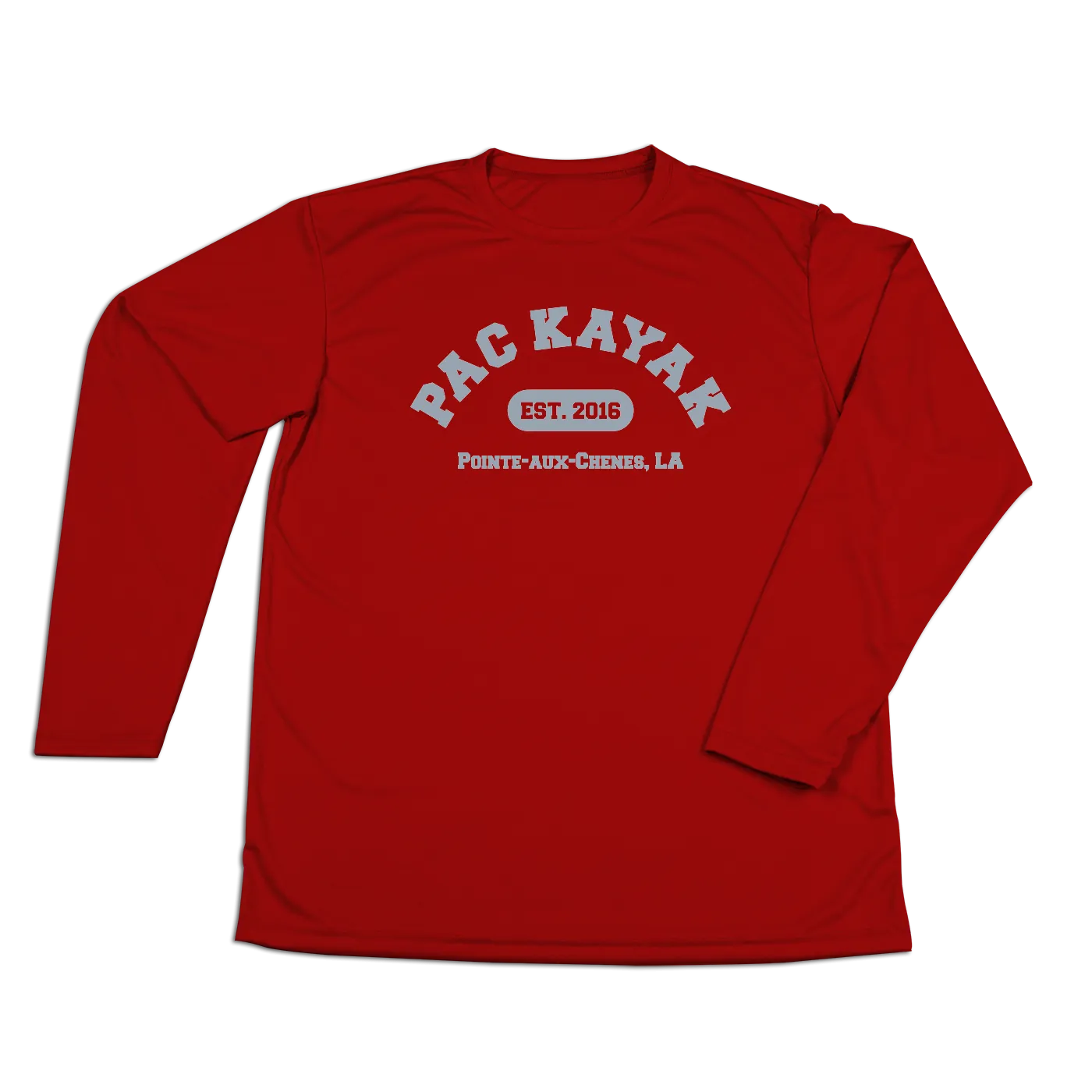 #PACKAYAK Performance Long Sleeve Shirt - Gray Print