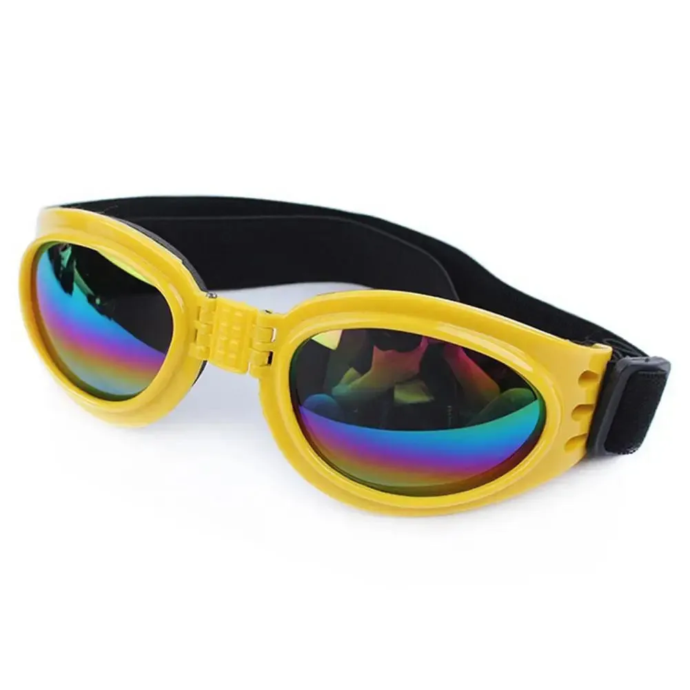 Pet Dog Sunglasses Summer Windproof Foldable Sunscreen Anti-Uv Goggles Pet Supplies Puppy Dog Accessories