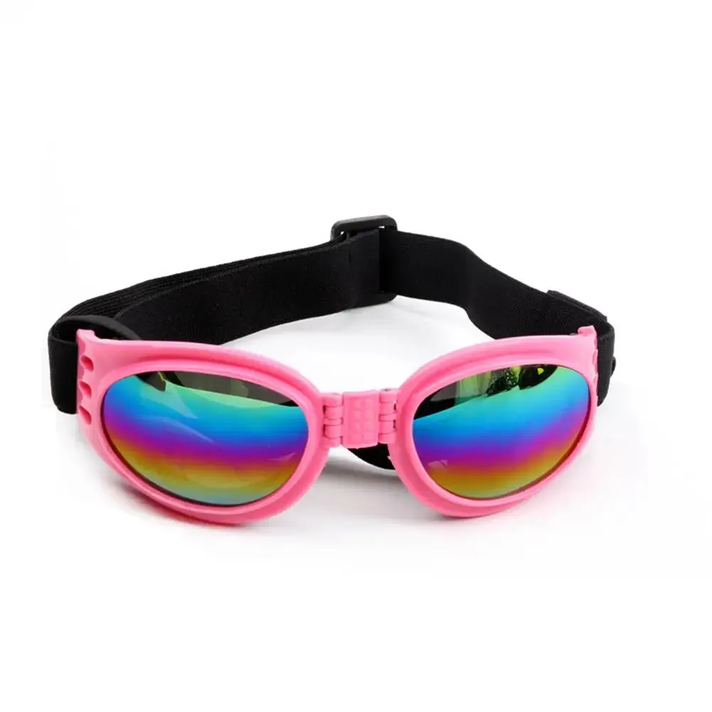 Pet Dog Sunglasses Summer Windproof Foldable Sunscreen Anti-Uv Goggles Pet Supplies Puppy Dog Accessories