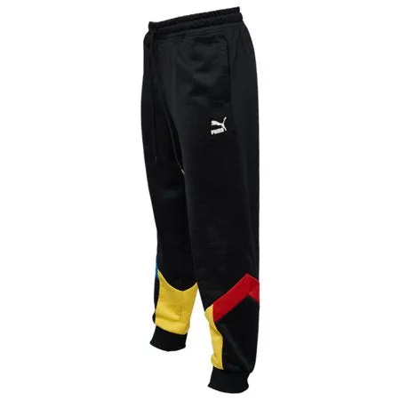Puma ICONIC MCS TRACK JACKET/PANT Men’s - PUMA BLAC-YELLOW