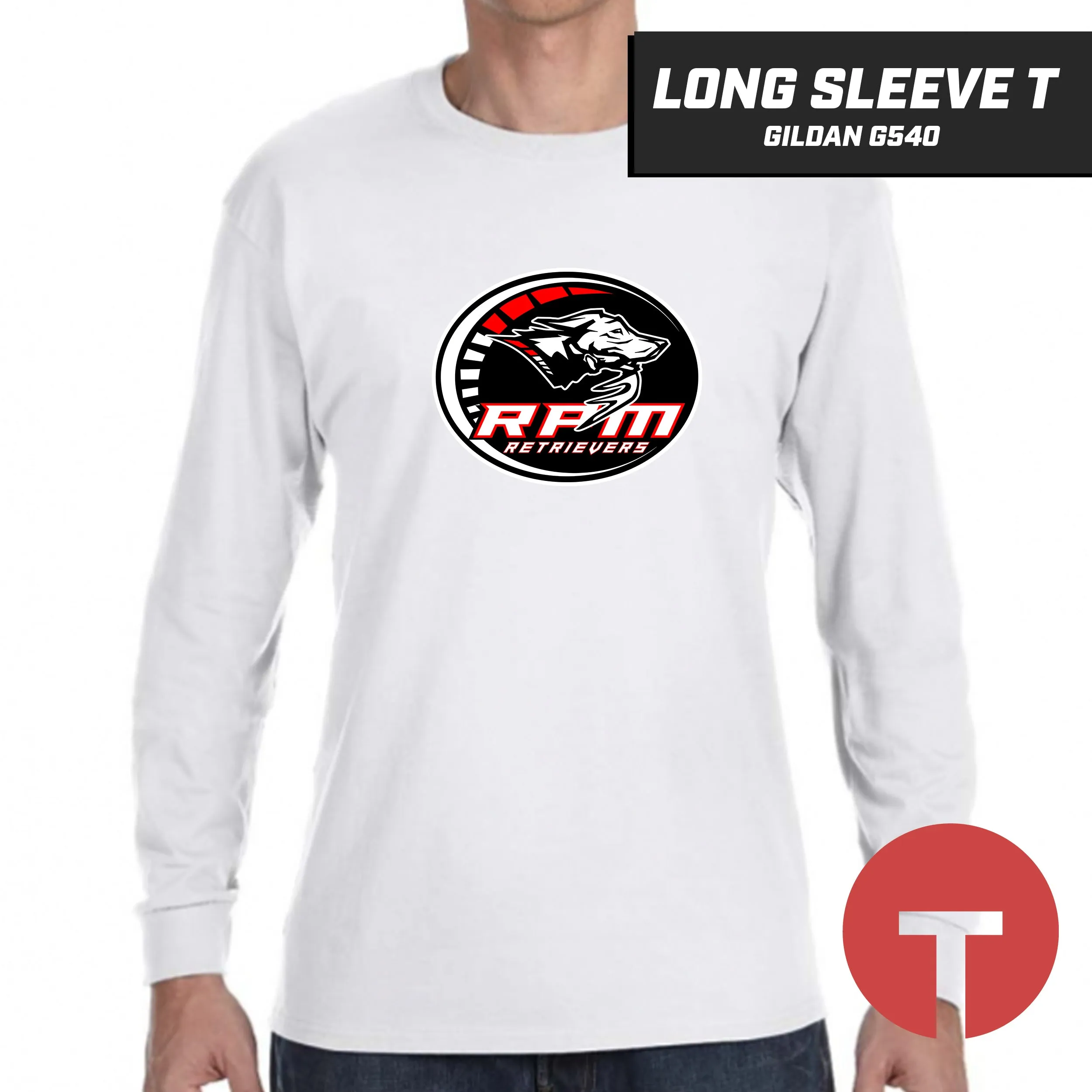 RPM Retrievers - Long-Sleeve T-Shirt Gildan G540