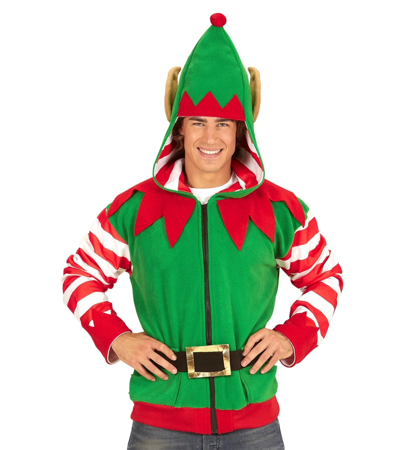 Santa Little Helper Elf Hoodie