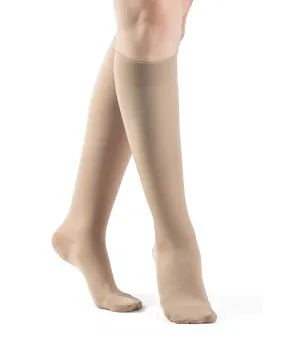 Sigvaris 860 Select Comfort Series Women's PETITE Closed Toe Knee Highs 20-30mmHg - 862C