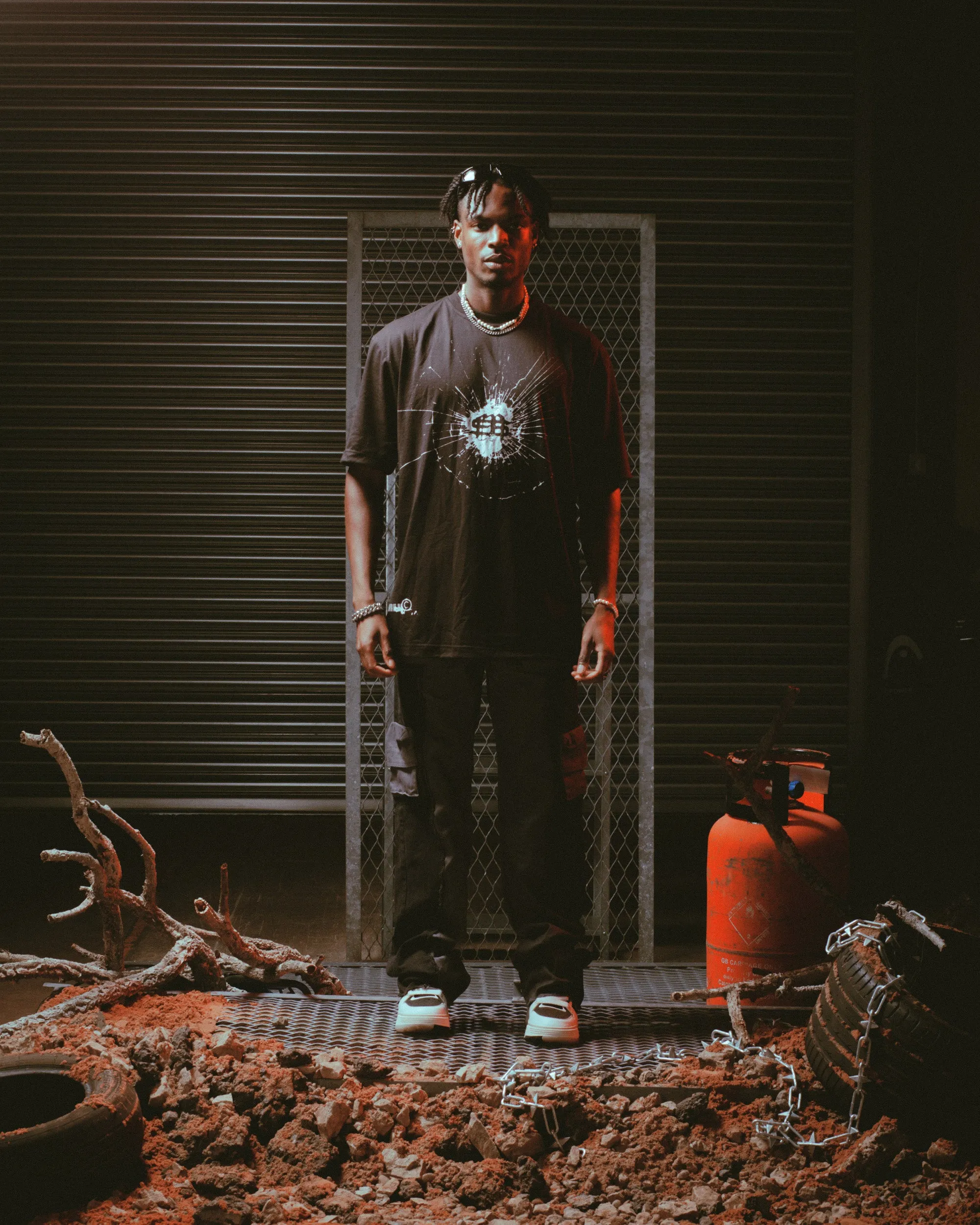 Sole et. Al Fragment Tee : Black / Grey