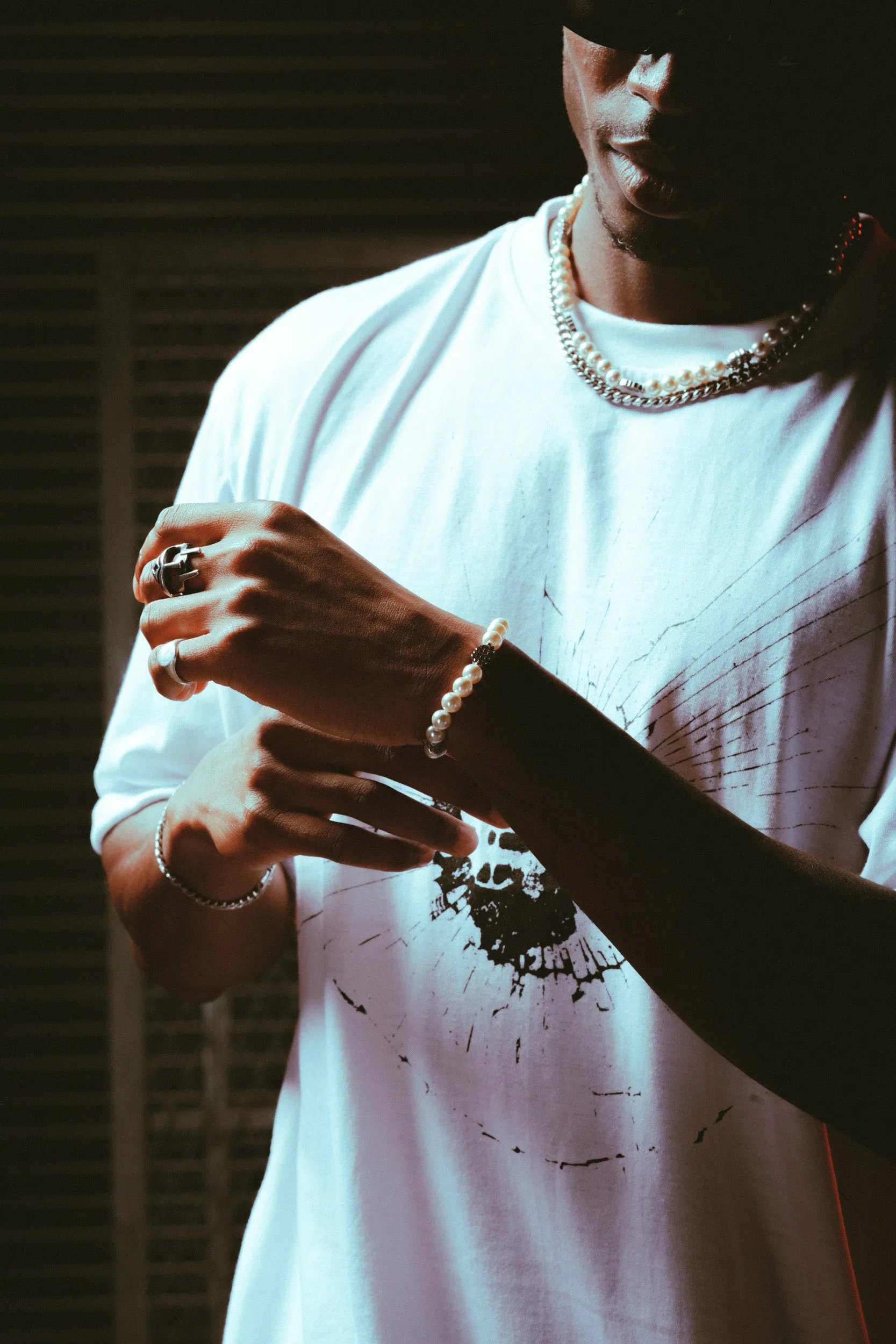 Sole et. Al Fragment Tee : White / Black