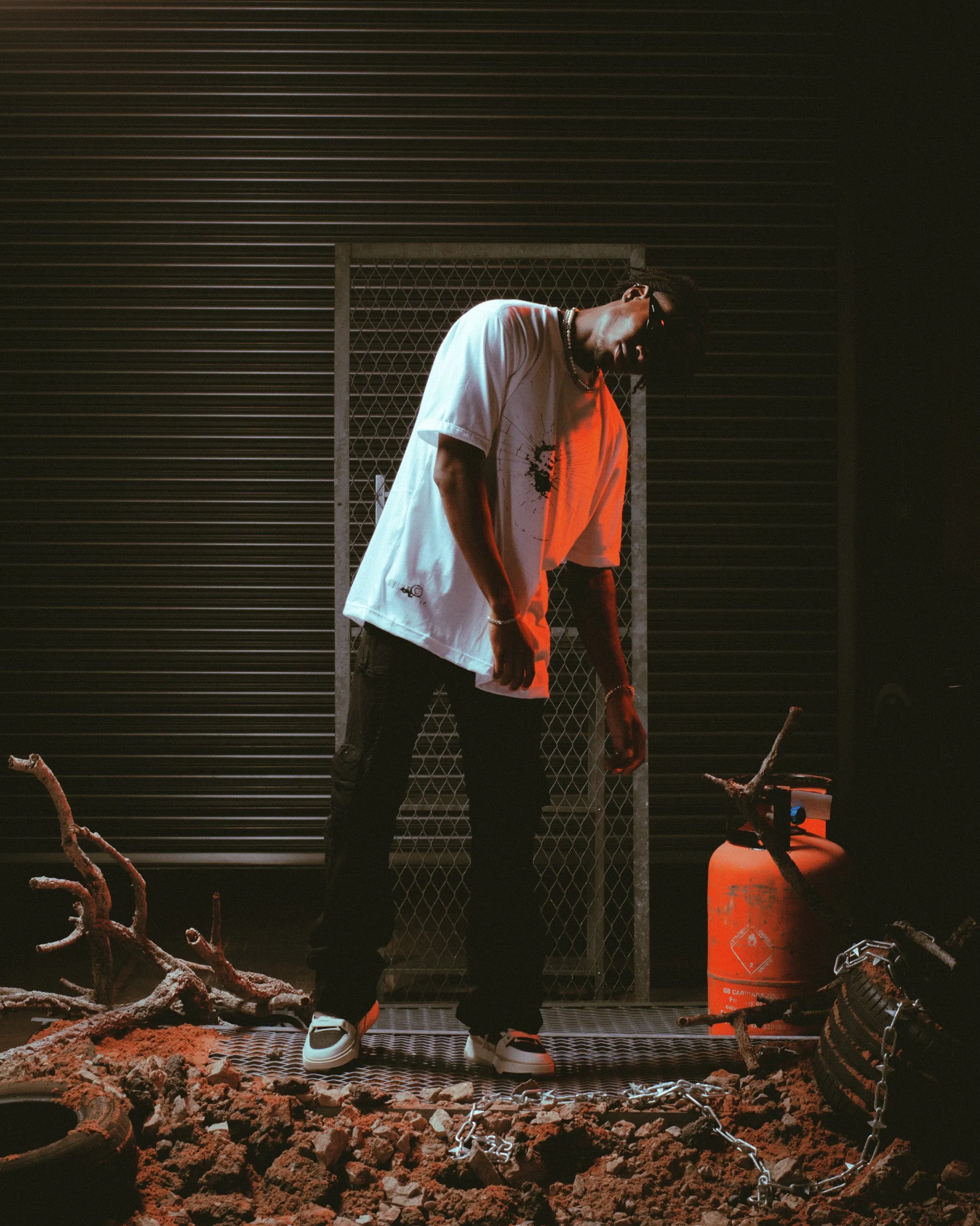 Sole et. Al Fragment Tee : White / Black