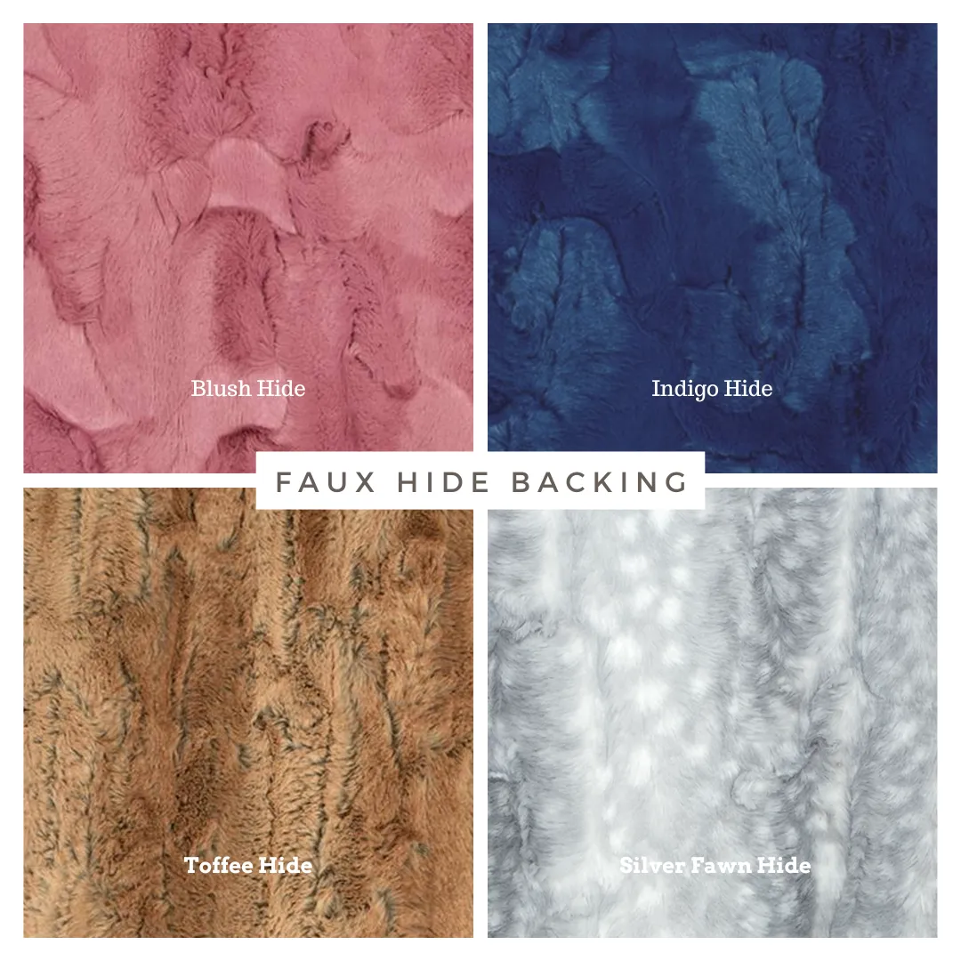 Space Dinosaur Print Personalized Minky Blanket (Luxe Minky)