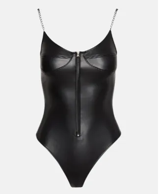 Steve Madden HAVEN BODYSUIT BLACK