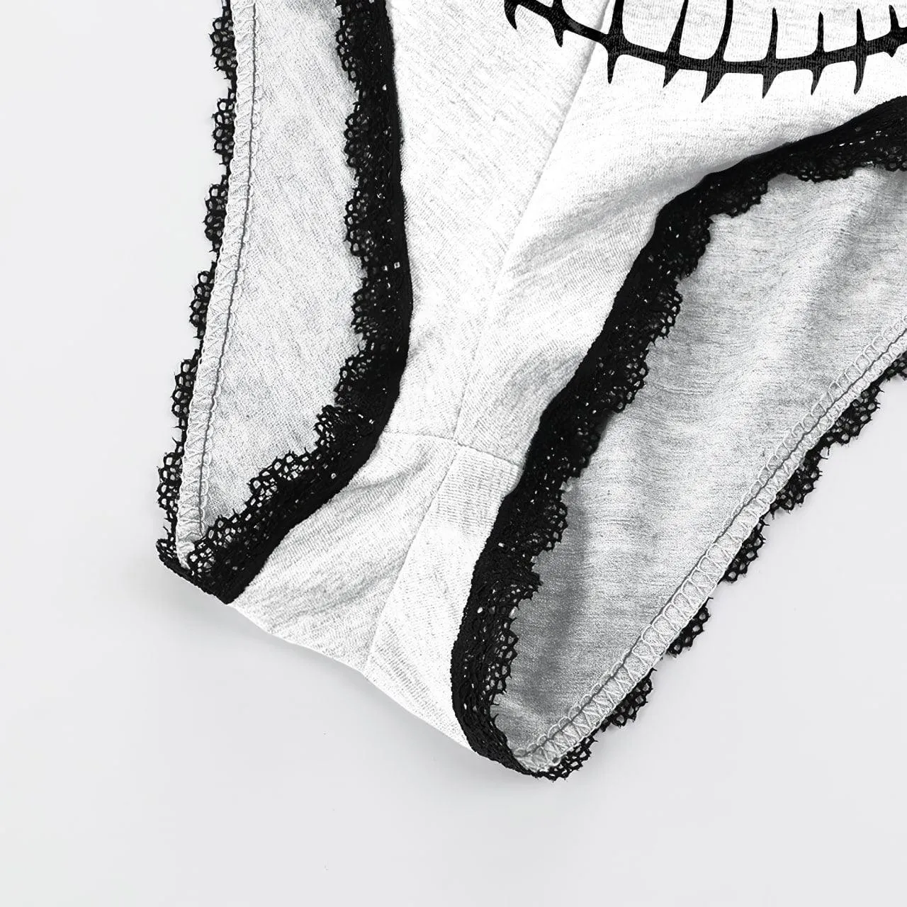 The Little Nightmare Women Sleepwears Sets Lace Top and Short Bottom Lingeries Pajamas